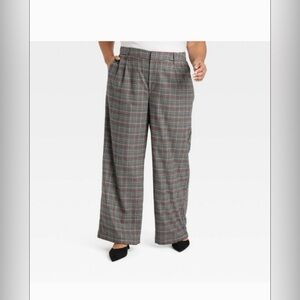 Women’s Plus Plaid Pants, Size 20,NWT